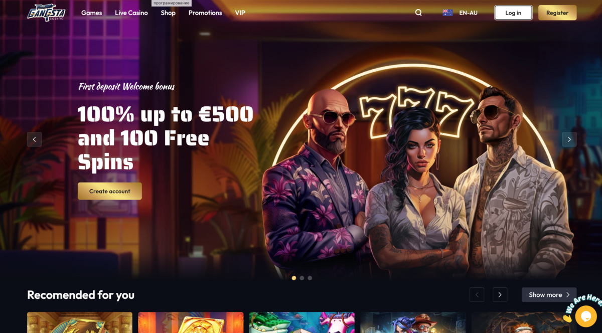 Gangsta online casino