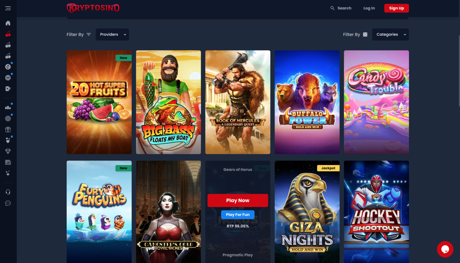 kryptosino casino homepage welcome bonus