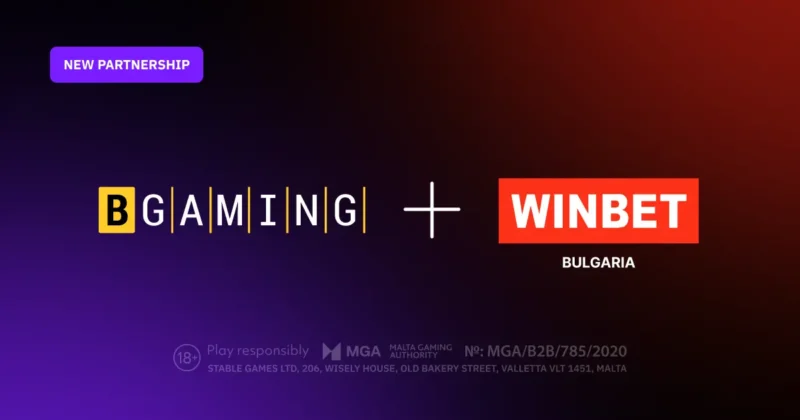 BGaming Expands Presence in Bulgaria Through Winbet