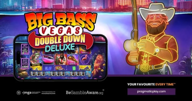 Pragmatic Play Launches Big Bass Vegas Double Down Deluxe Slot