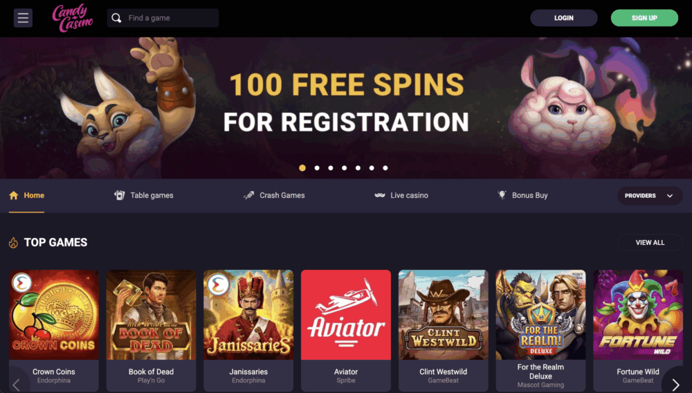 candy casino home page log it welcome bonus